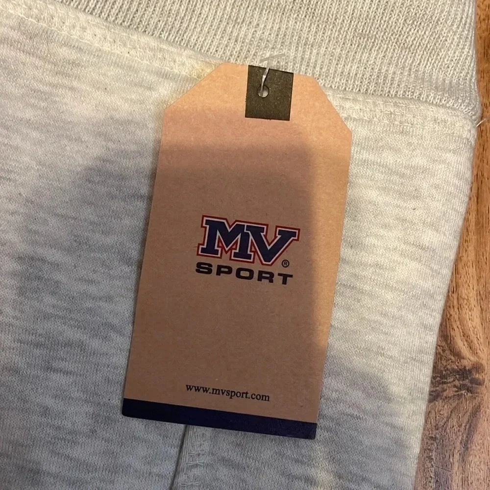 MV SPORT women’s tote shoulder bag graphic St Augustine Florida sweatshirt gray